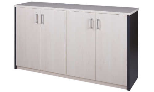 10023-0102 Credenza 1500w x 835h x 400d Washed Maple Carbon10023-0102 Credenza 1500w x 835h x 400d Washed Maple Carbon